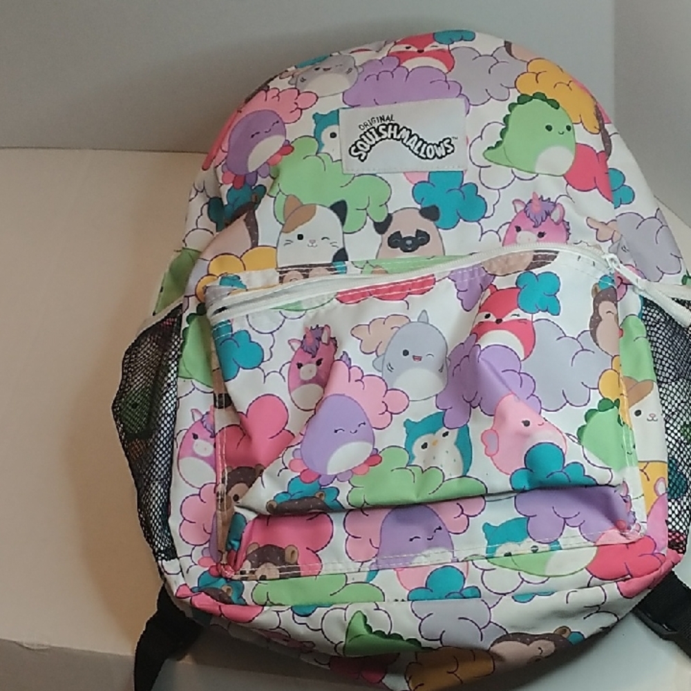 Squishmallows Multicolor Character Backpack